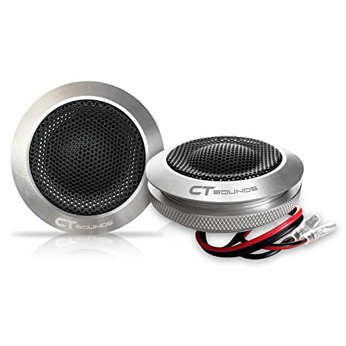 CT Sounds Meso 25mm 100 Watt Flush-Mount Premium Silk-Dome...