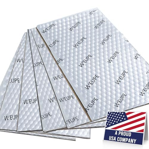 WEUPE Sound Deadening Mat for Cars, 80 mil 5 sqft,...