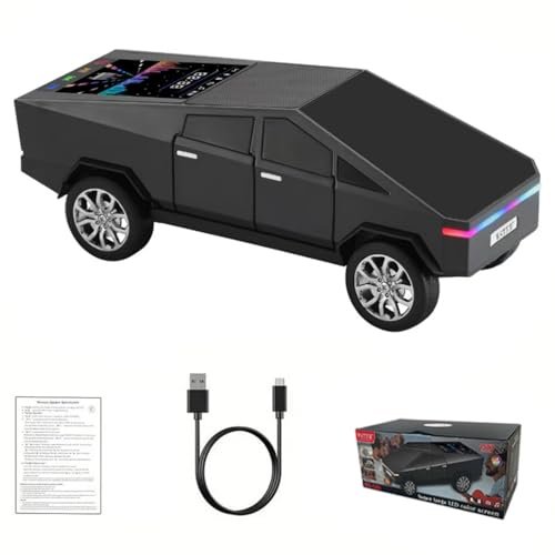 WS-580 Cybertruck Portable Bluetooth Speaker, Replica Car...