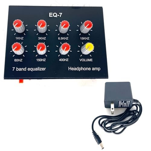 EQ-7 Audio Signal Headset Amplifier 7-Band EQ Equalizer 2...