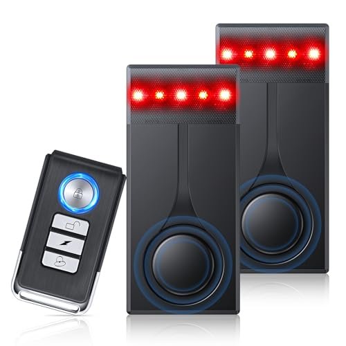 108dB Car Alarm System, Car Anti-Theft Vibration Sensor...