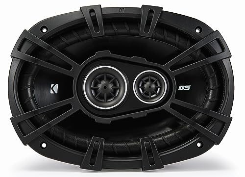 KICKER DSC6930 6x9-Inch (160x230mm) 3-Way Speakers, 4-Ohm...
