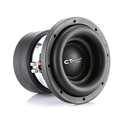 CT Sounds MESO-8-D4 1600 Watts Max 8 Inch Car Subwoofer...