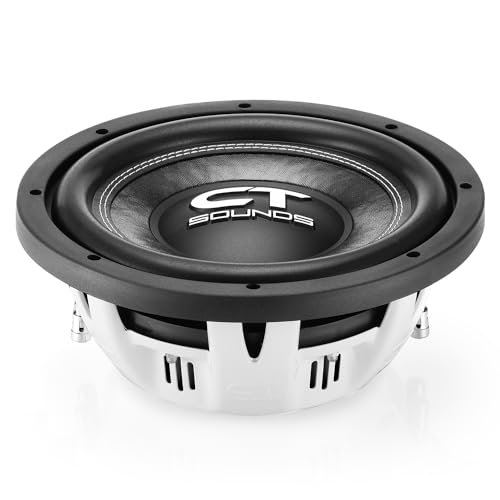 CT Sounds Hydro 10” Dual 4-Ohm 1000-Watt Shallow Mount...