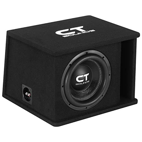 CT Sounds Single 10” 1300W Loaded Tropo Series Ported Car...