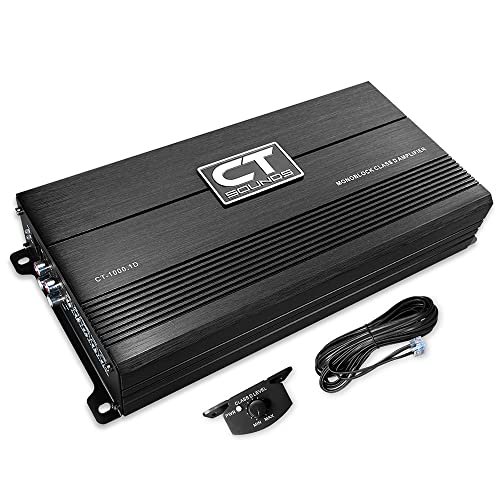 CT Sounds CT-1000.1D Compact Class D Car Audio Monoblock...