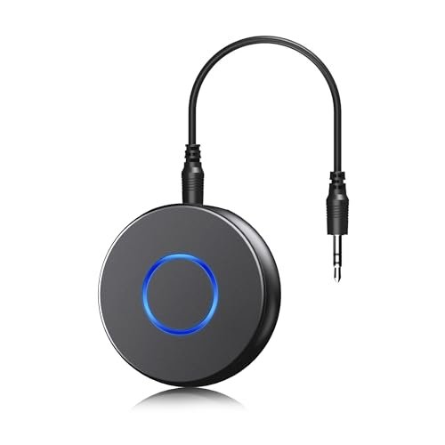 SONRU Bluetooth 5.3 Aux Adapter for Car, Wireless Audio...