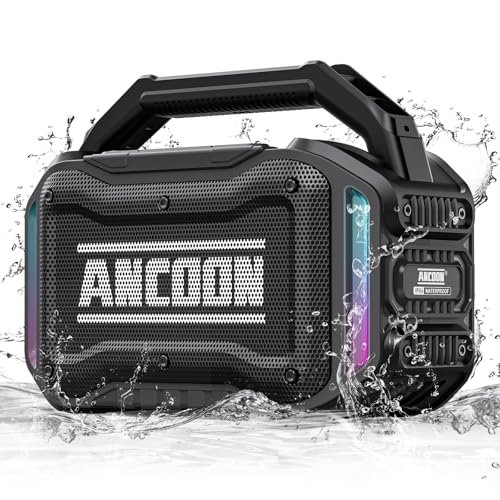 ANCOON Speakers Bluetooth Wireless: 80W(Peak) Loud Speaker...