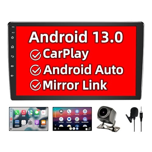 Binize Double Din Car Stereo Android 13 Head Unit 10.1...