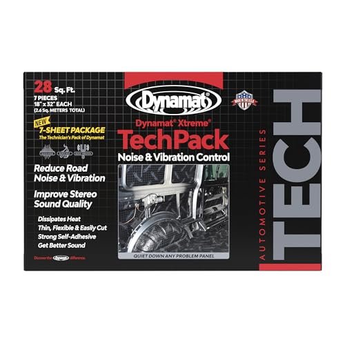 Dynamat Xtreme Tech Pack Sound Deadening Car Insulation –...