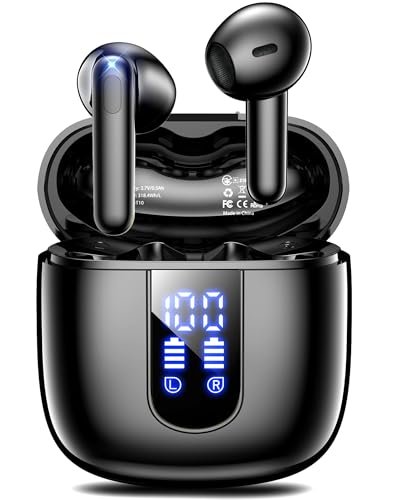 Haqquio Wireless Earbuds, Bluetooth Headphones with Deep...