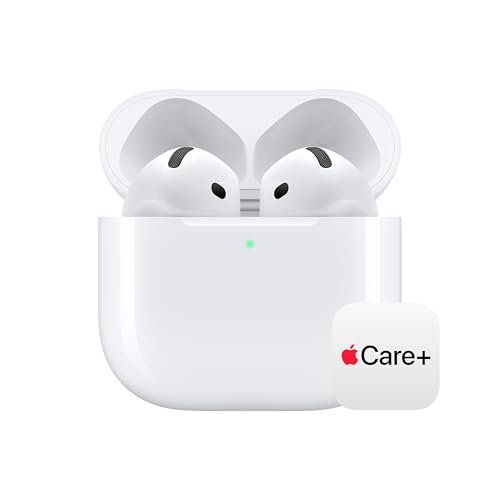 Apple AirPods 4 Wireless Earbuds, Bluetooth Headphones,...