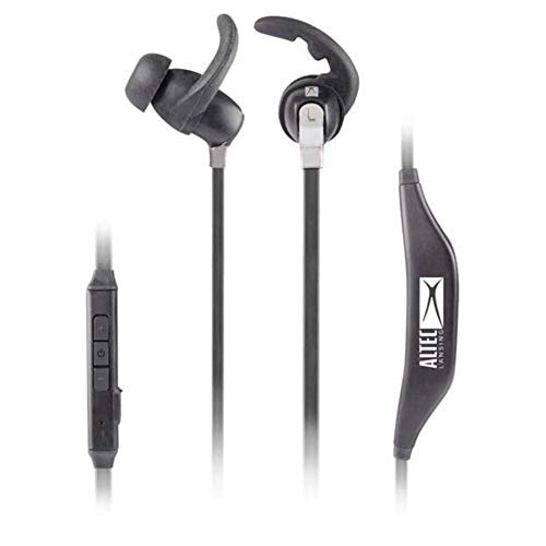 Altec Lansing MZW101-BLK Bluetooth Earphones, Waterproof...