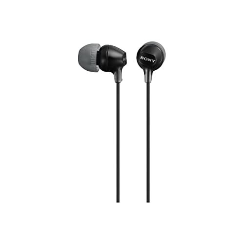 Sony MDREX15LP in-Ear Earbud Headphones, Black, Model...