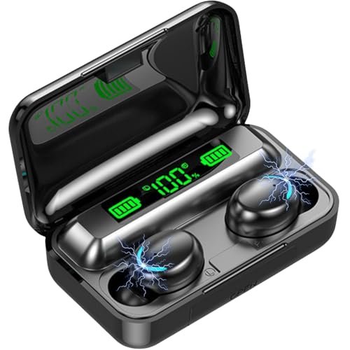 BSWLMDD Wireless Earbuds, Bluetooth 5.3 Headphones, Touch...