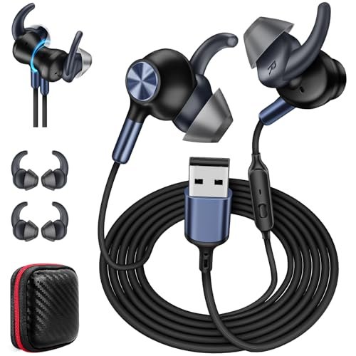 iMangoo USB Wired Headphones for PC Laptop Computer, 7.5FT...