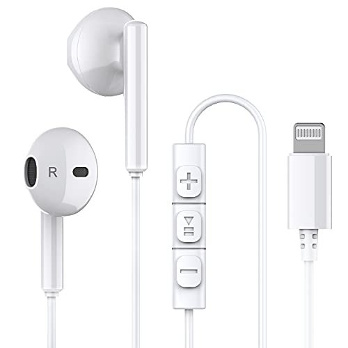 iPhone Headphones,Wired Lightning Headphones for iPhone 13...