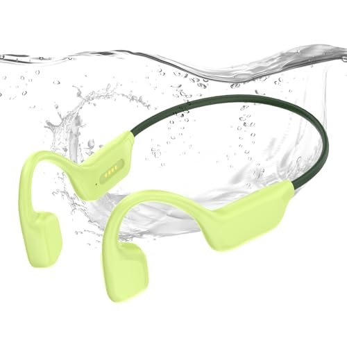 Opinta Swimming Headphones, IPX8 Waterproof Bone Conduction...
