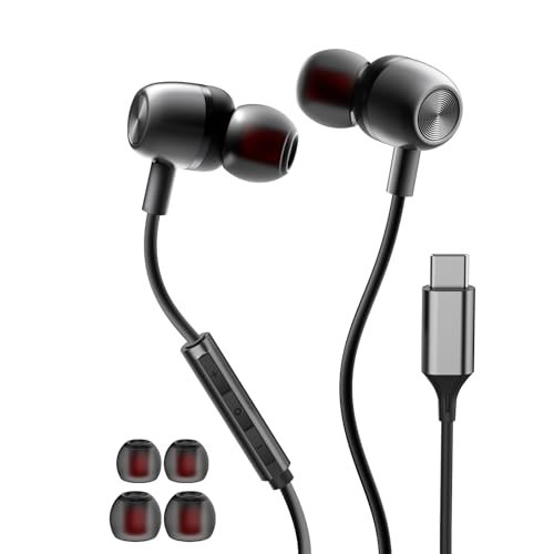 USB C Headphones for Samsung S26 S25 S24 S23 FE...