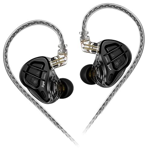 KZ ZAR in-Ear Monitor 7BA+1DD Hybrid Drivers Gaming Earbuds...