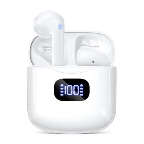 KTGEE Wireless Earbuds Bluetooth 5.3 Headphones, 40Hrs...