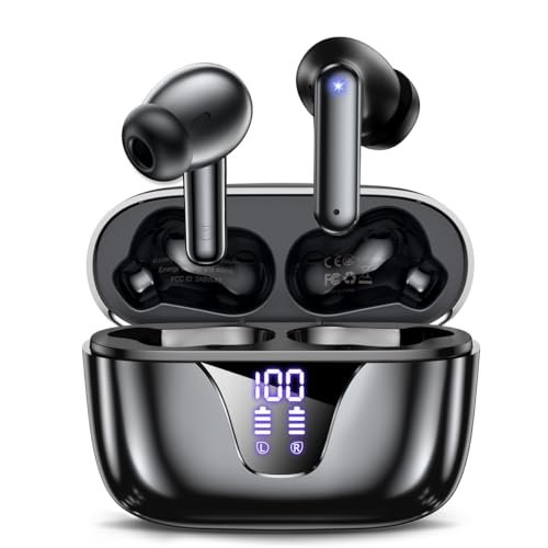 Nequga Wireless Earbuds Bluetooth Headphones, Ear Buds with...