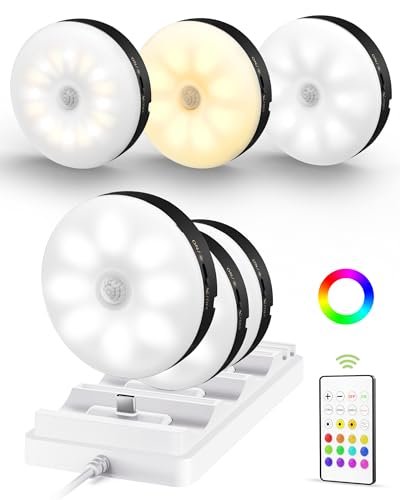 EZVALO Under Cabinet Lighting with Charging Station,...