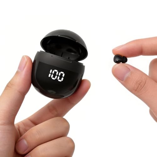 Invisible Mini Earbuds Wireless Bluetooth, Low Profile...