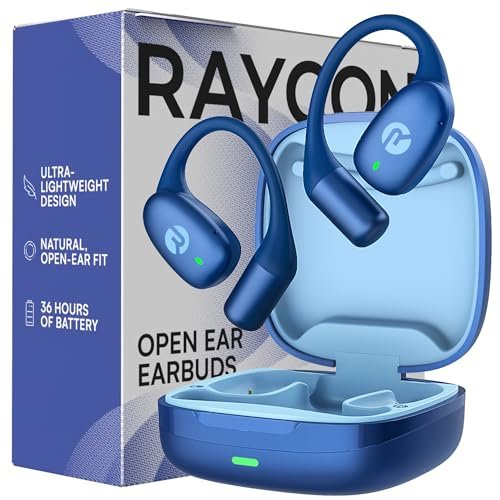 Raycon Essential Open Ear Earbuds – Open Ear Headphones,...