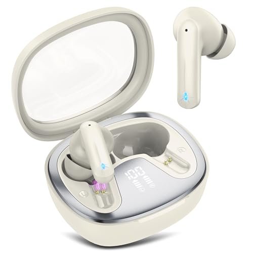 Wireless Earbuds, Bluetooth 5.4 Headphones, HiFi Stereo...