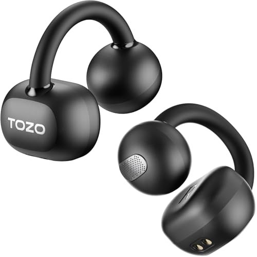 TOZO OpenEarRing True Open Ear Earbuds, Lightweight Comfort...