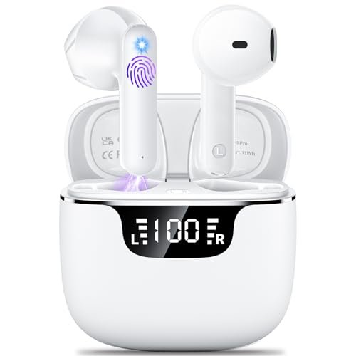 Wireless Earbuds, Bluetooth 5.4 Headphones with 42H...