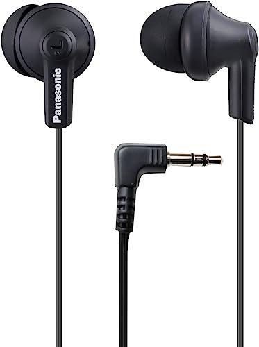 Panasonic ErgoFit Wired Earbuds, 3.5mm Jack In-Ear...