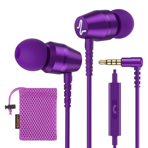 LUDOS OMNITONE Wired Earbuds in-Ear Headphones, 5 Year...