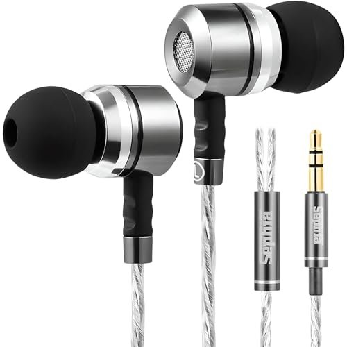 Sephia SP3060 Wired Headphones, HD Bass Driven Audio,...