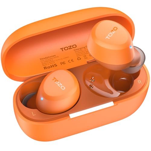 TOZO A1 Wireless Earbuds Bluetooth 5.3 Light Weight in...