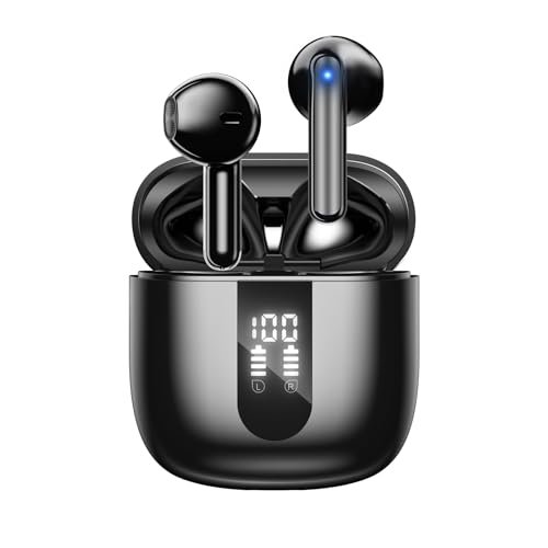 JBES Bluetooth Earbuds Wireless Headphones, 60H Deep Bass...