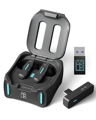 Middle Rabbit SW4 Pro Gaming Earbuds with Mic Wireless,...