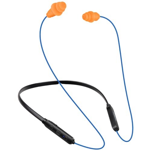 HomeSpot Noise Reduction Wireless Neckband Headphones with...