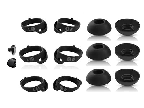 6 Pairs Replacement Ear Tips for Bose QuietComfort Ultra...