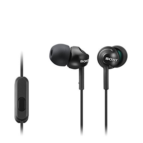 Sony Deep Bass Wired Earphones with Smartphone Control and...
