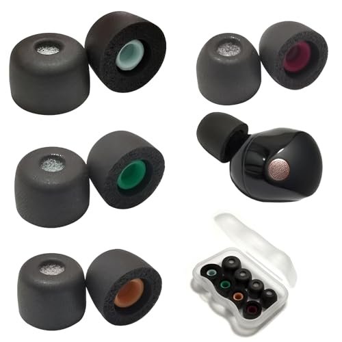 Luckvan Memory Foam Eartips for Sony WF-1000XM5 Earbuds...