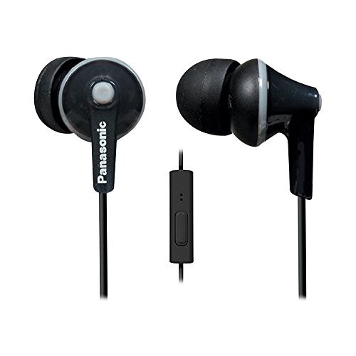 PANASONIC ErgoFit Earbud Headphones with Microphone and...