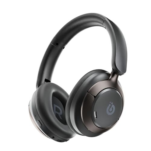 Boean Active Noise Cancelling Headphones, Bluetooth 6.0...