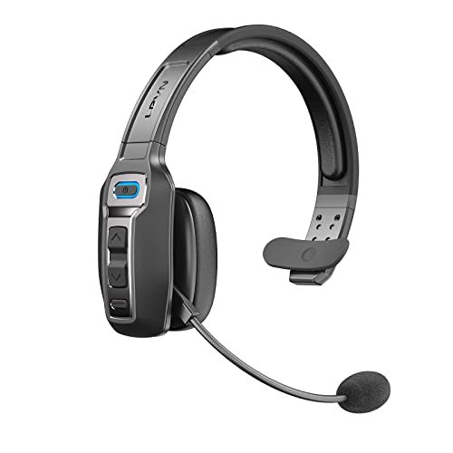 LEVN Bluetooth Headset with Microphone, Trucker Bluetooth...
