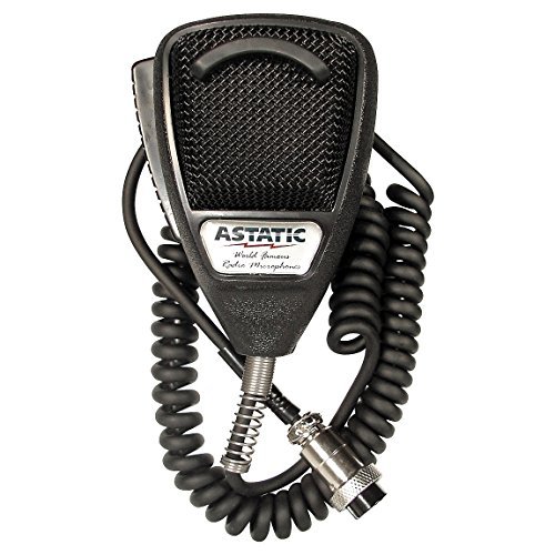 Astatic 302-636LB1 Black Noise Cancelling 4 Pin CB...