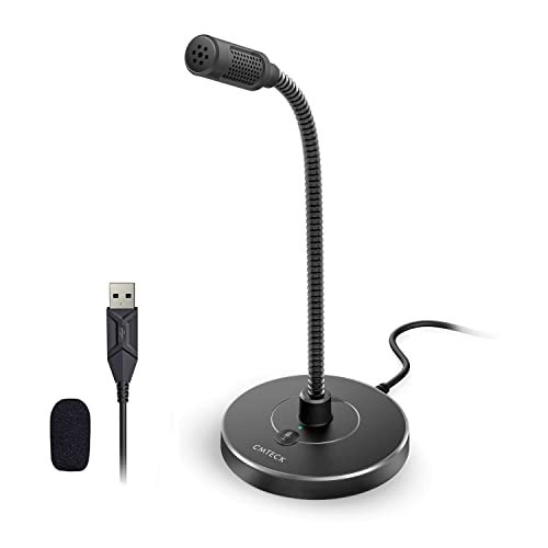 CMTECK USB Computer Microphone G009, Noise-Cancelling...