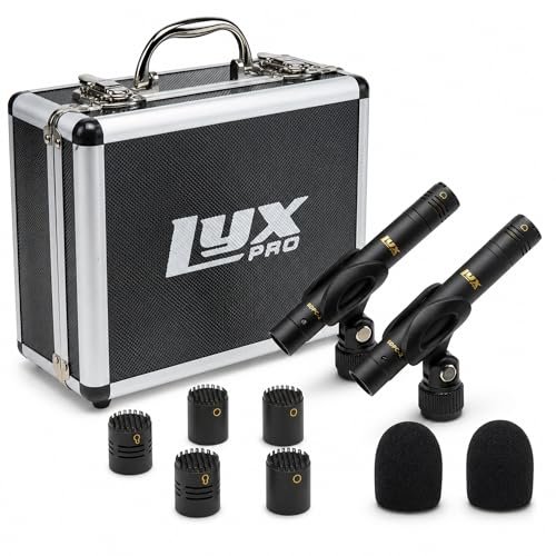 LyxPro SDPC-2 Stereo Pair Small Diaphragm Condenser...