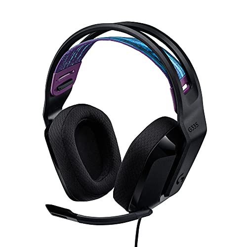 Logitech G335 Wired Gaming Headset (with Flip to Mute...