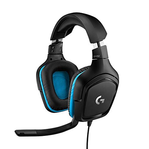Logitech G432 Wired Gaming Headset - Black